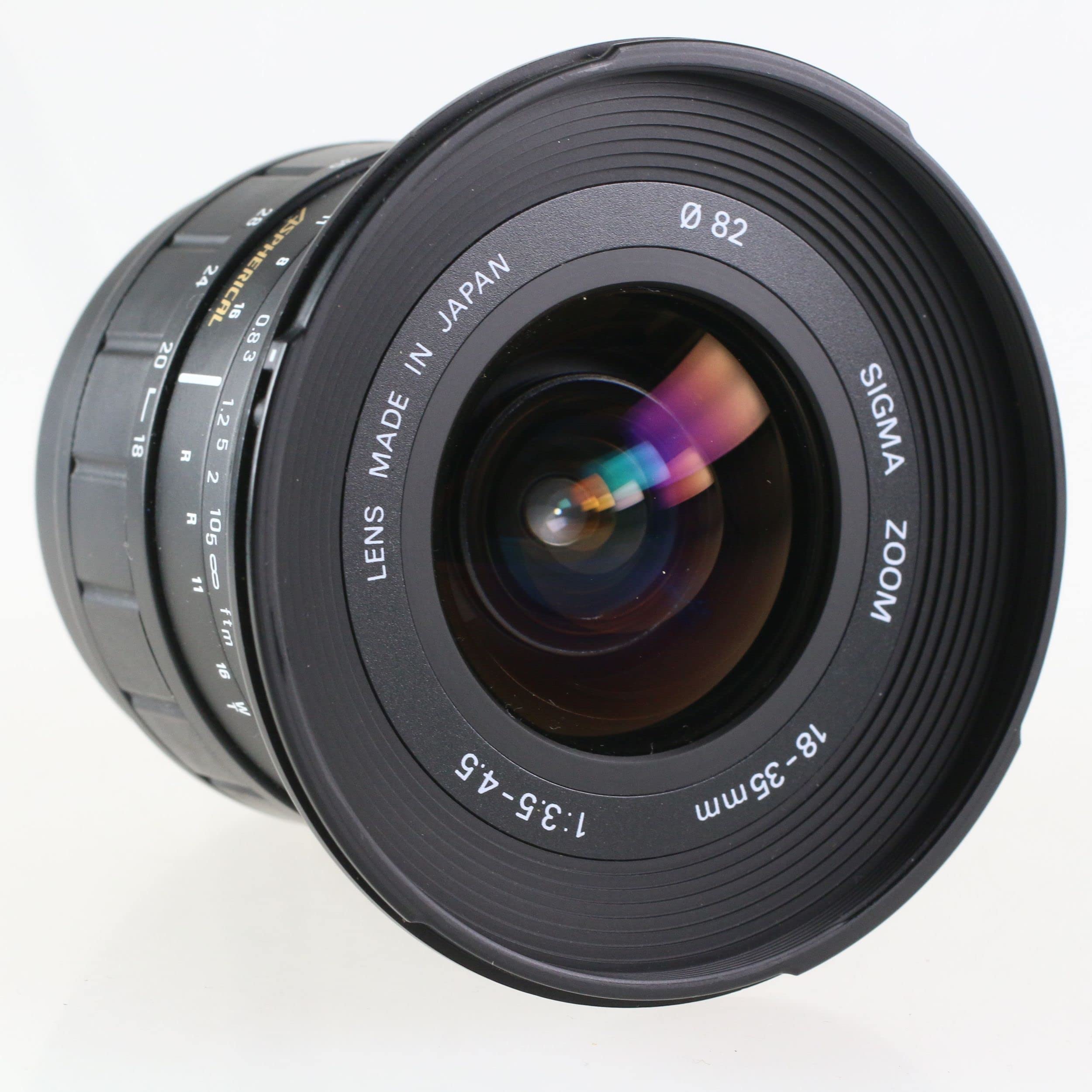 Sigma AF Zoom Aspherical 18-35mm 18-35 mm 1:3.5-4.5 3.5-4.5